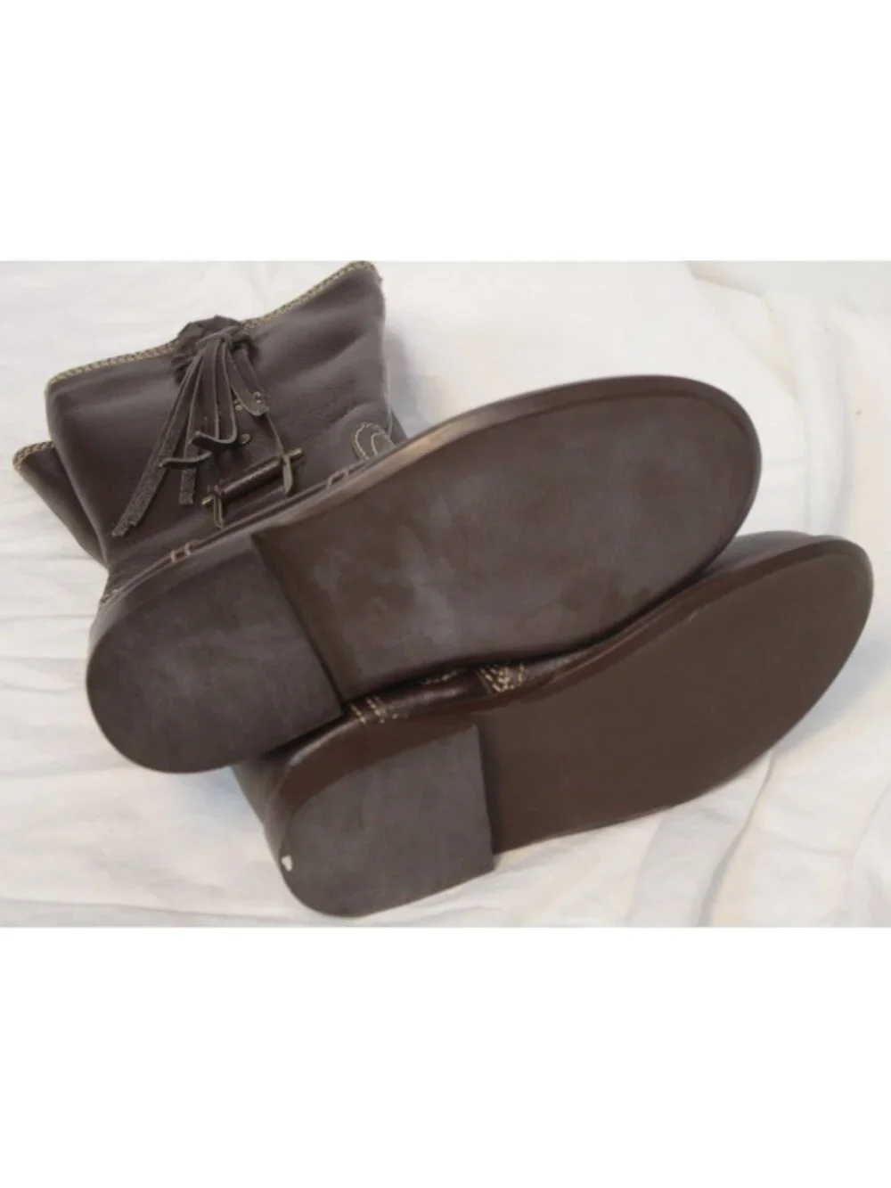 2007 Gymboree Equestrian Club Riding Western Boots Cowgirl Girls sz 11 Tassels